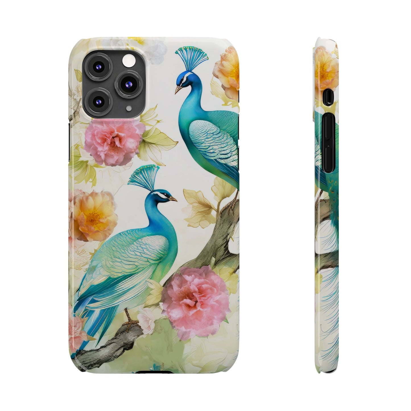 Artistic Peacock - iPhone Case