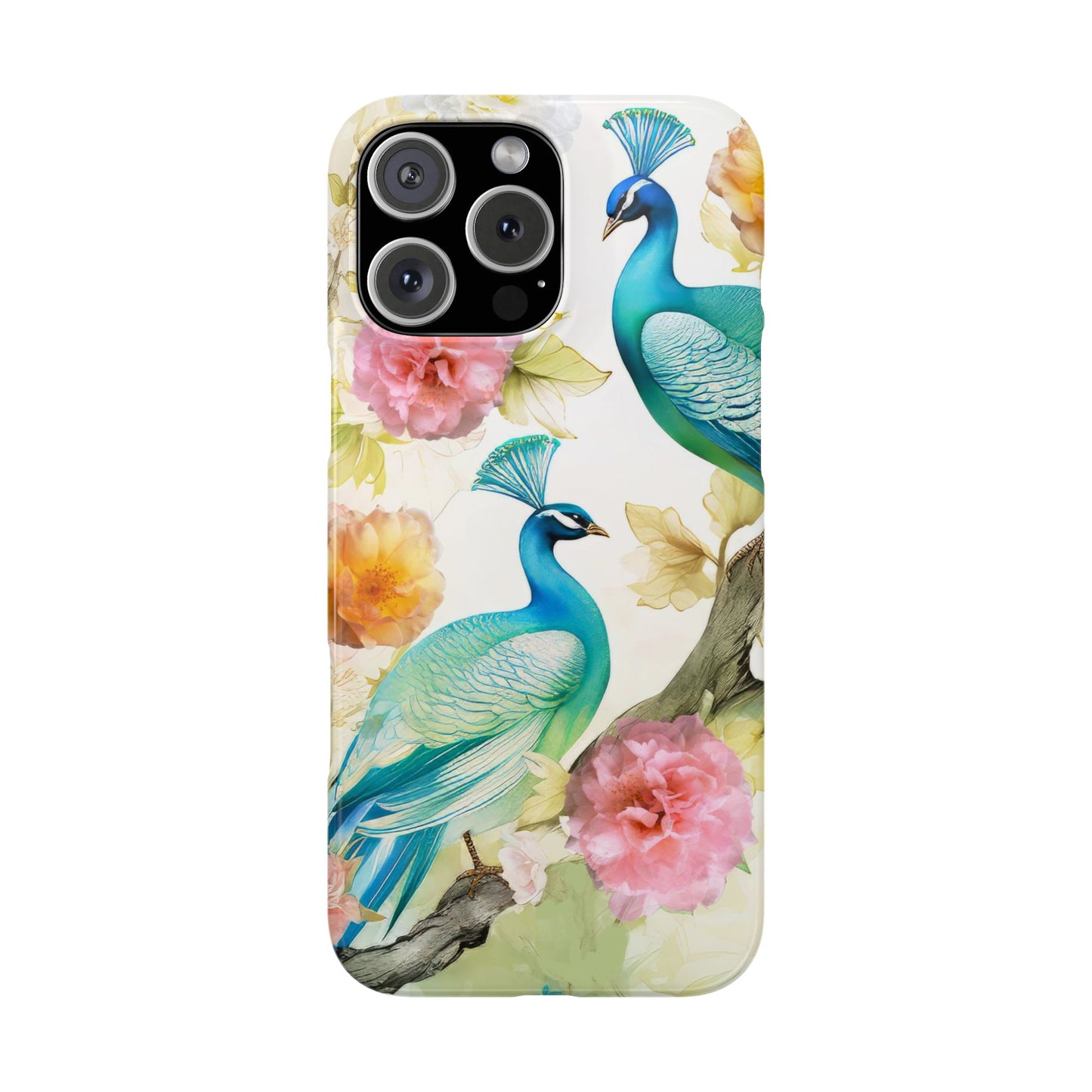 Artistic Peacock - iPhone Case