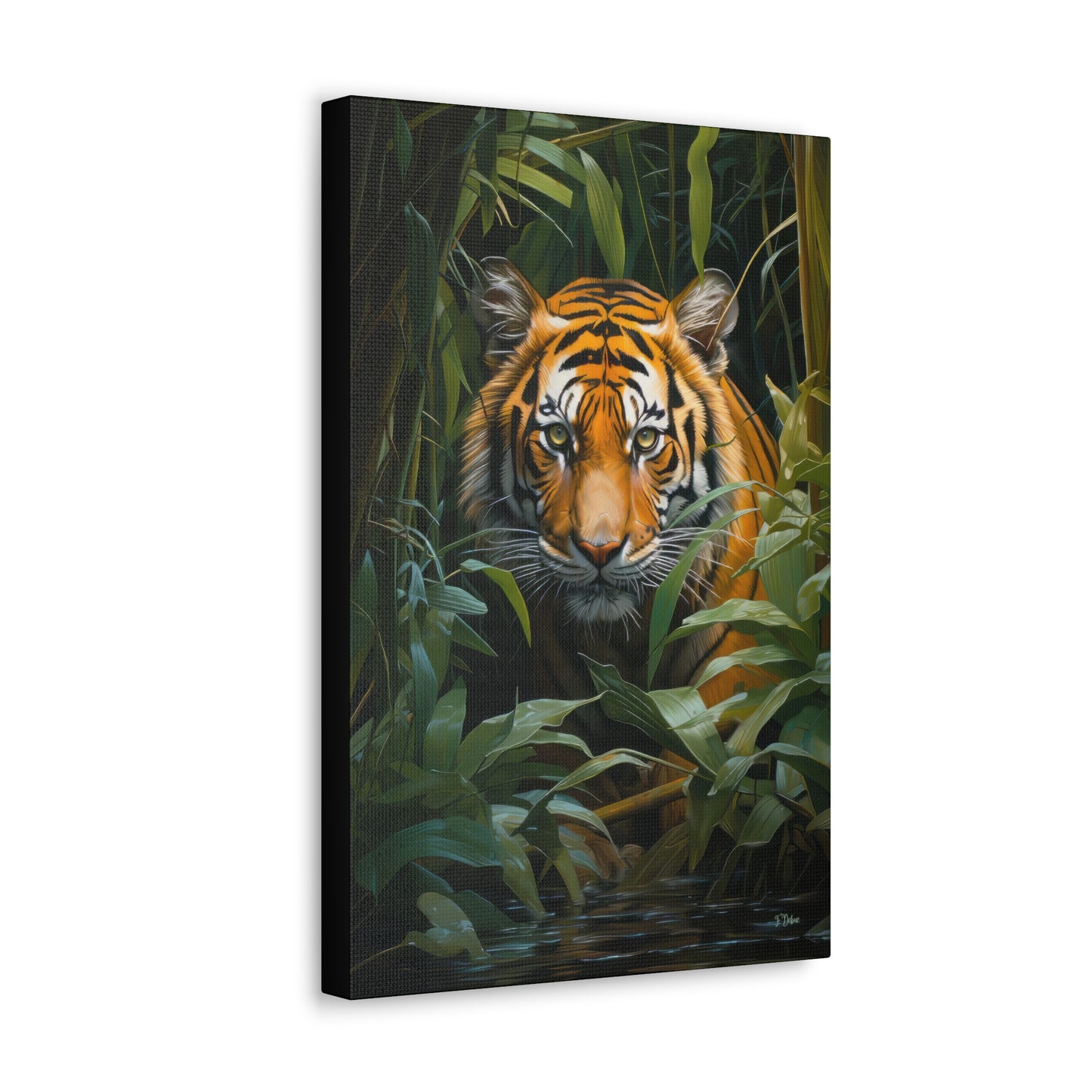 Ferocious Tiger - Canvas Wall Art