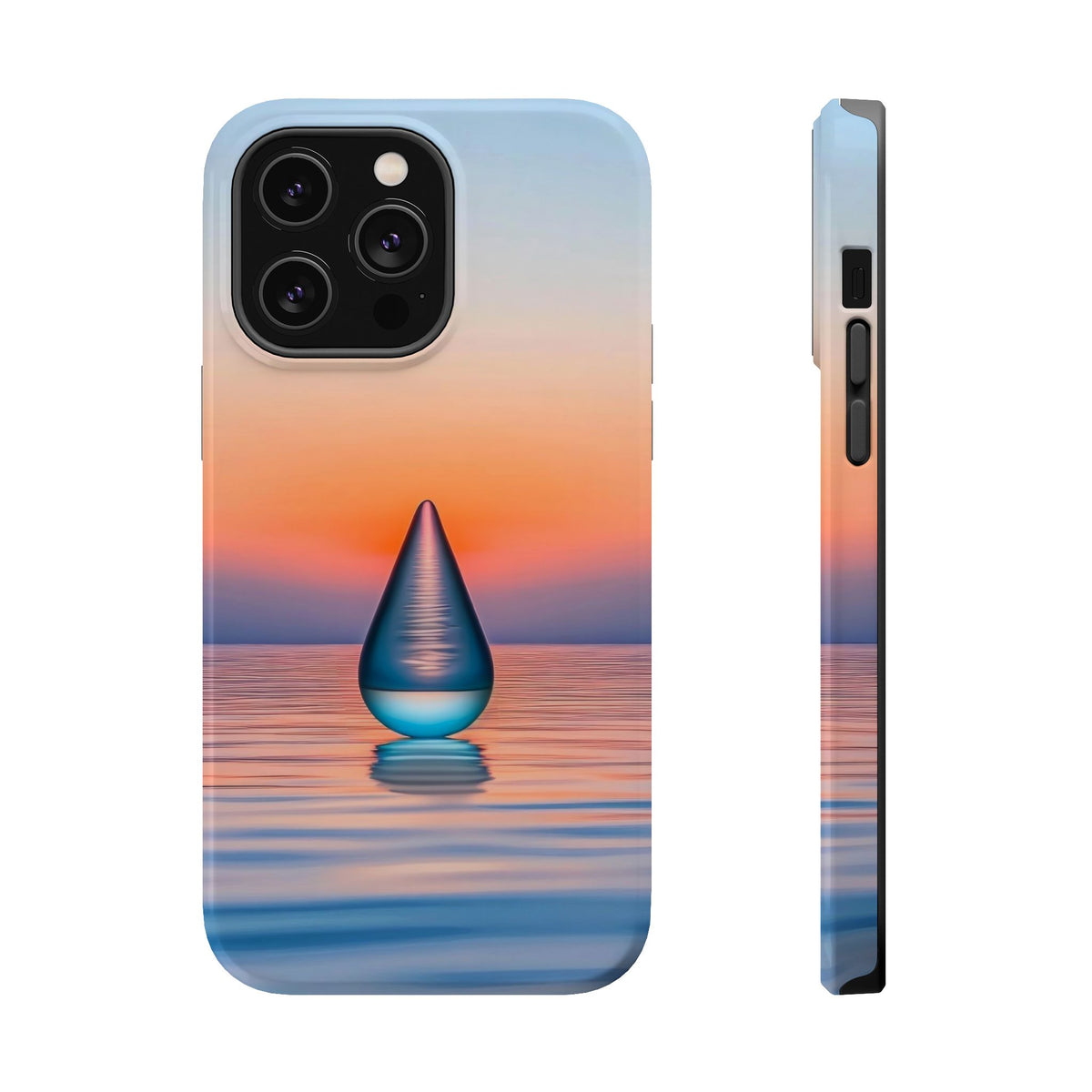 Sunset Droplet - Magnetic iPhone Case