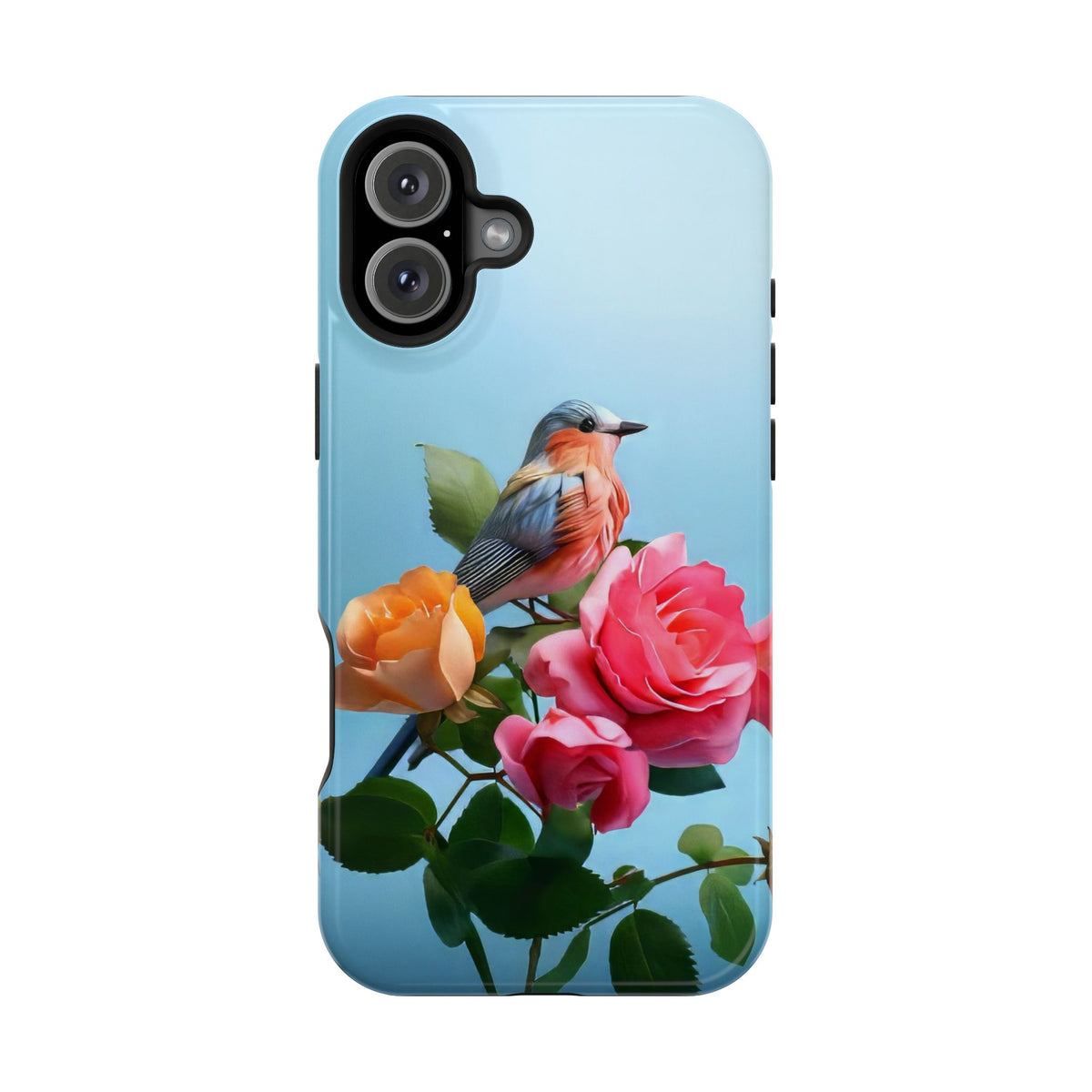 Songbird & Roses - Magnetic iPhone Case