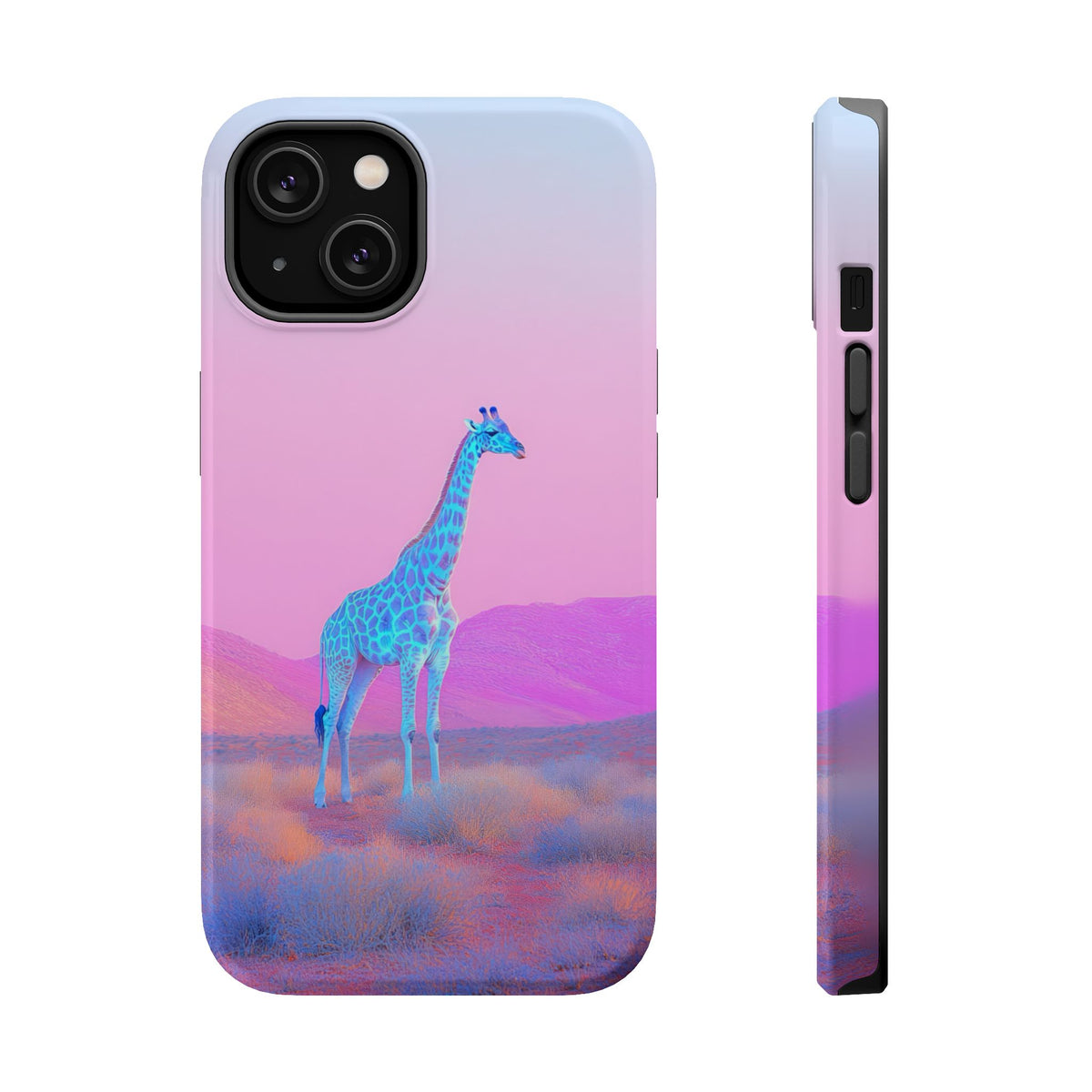 Giraffe Landscape - Magnetic iPhone Case