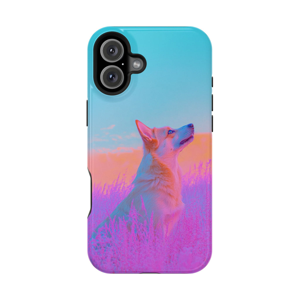 Sunset Dog - Magnetic iPhone Case