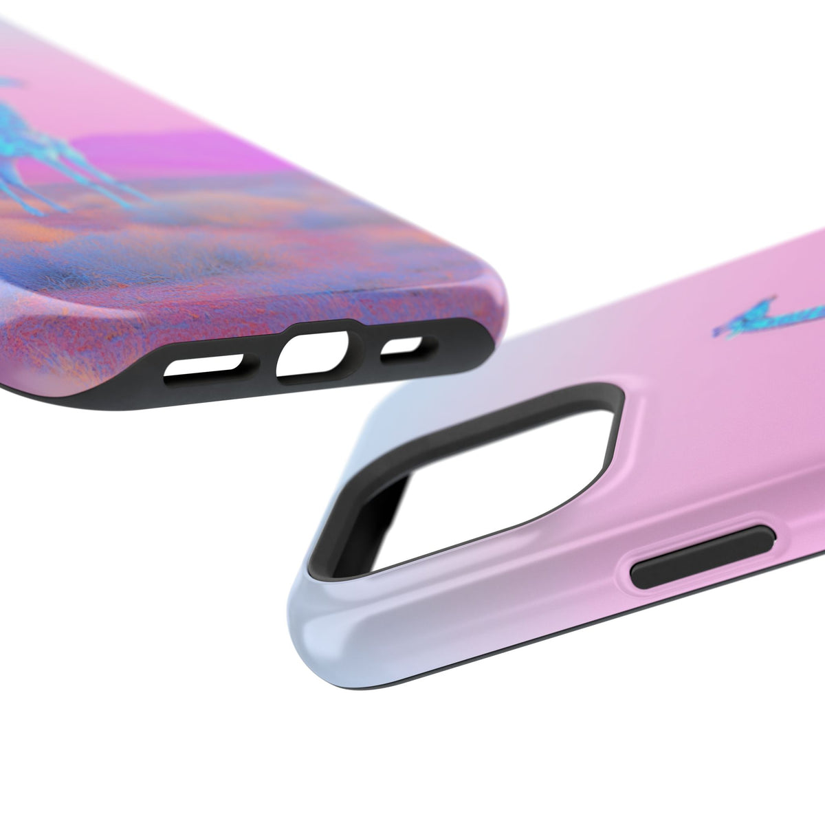 Giraffe Landscape - Magnetic iPhone Case
