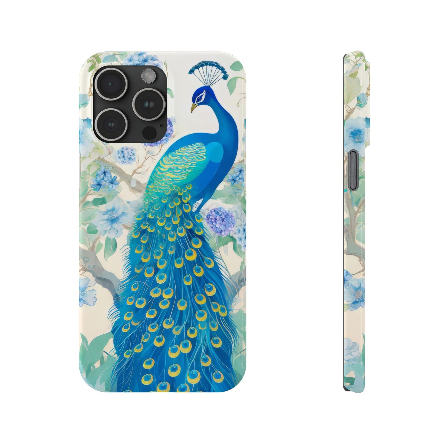 Elegant Peacock - iPhone Case