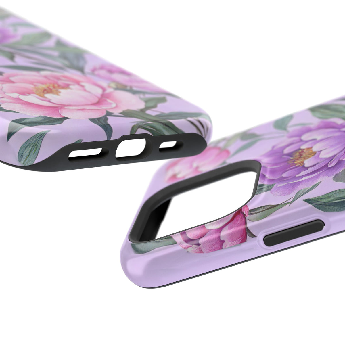 Lilac Peony - Magnetic iPhone Case