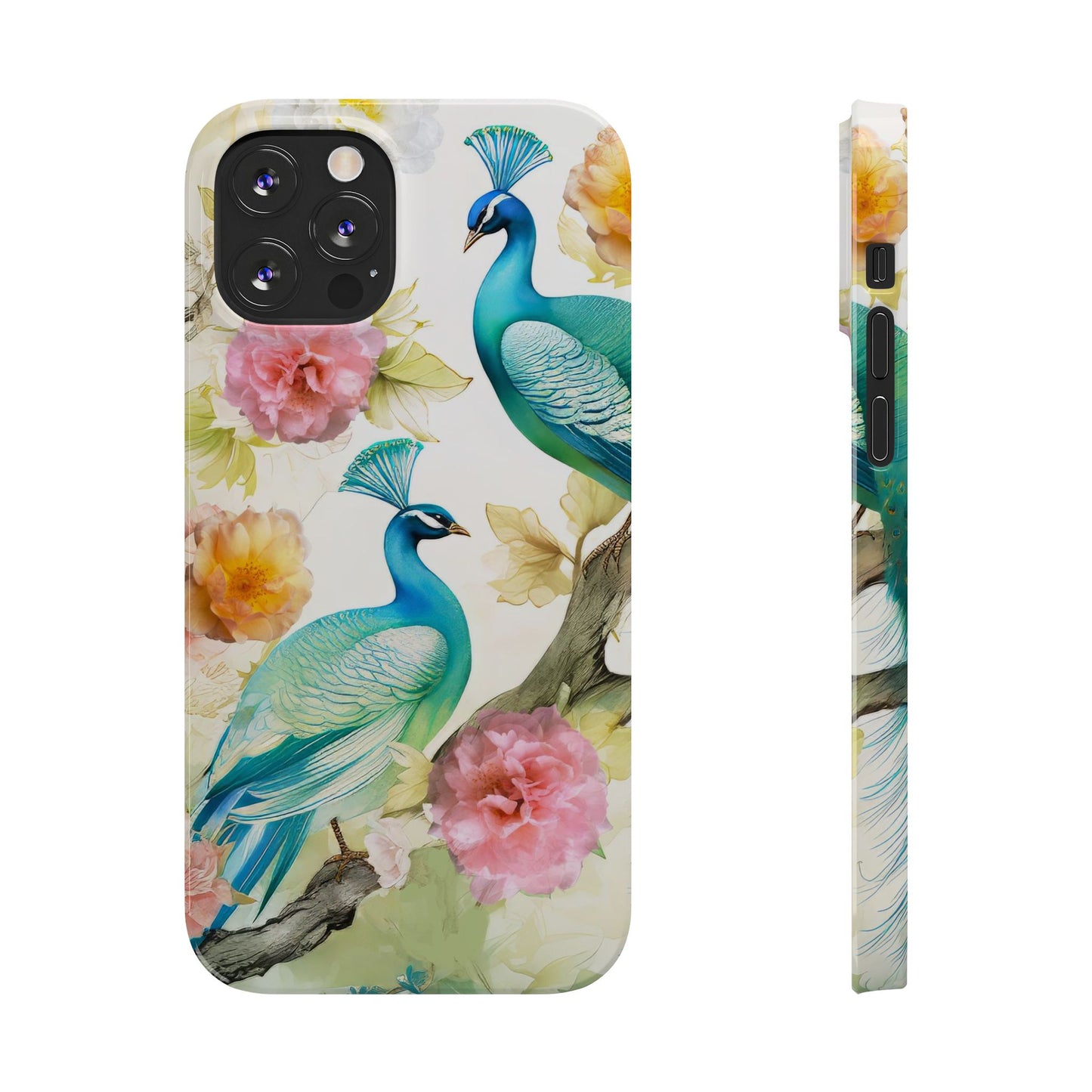 Artistic Peacock - iPhone Case