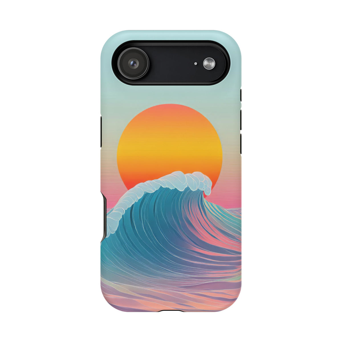 Sunset Wave - Magnetic iPhone Case