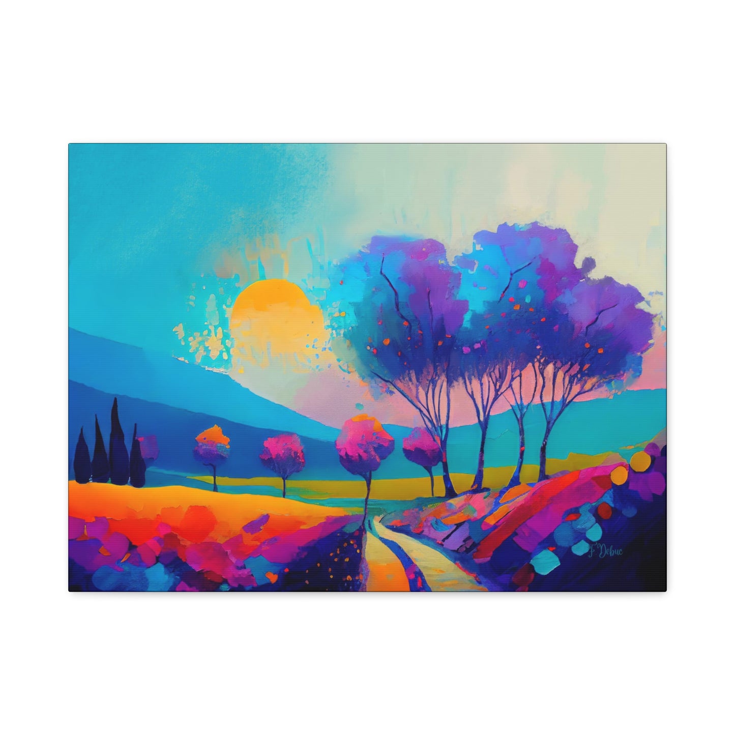 Impressionistic Landscape - Canvas Wall Art
