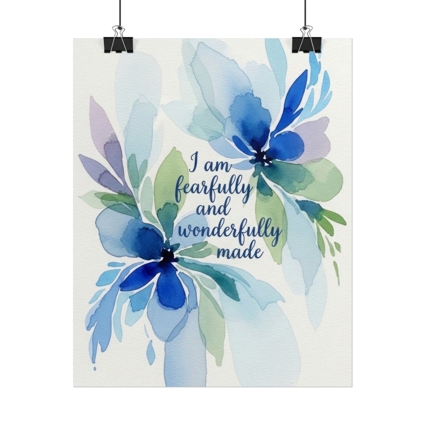 I Am Wonderfully Made - Art Print
