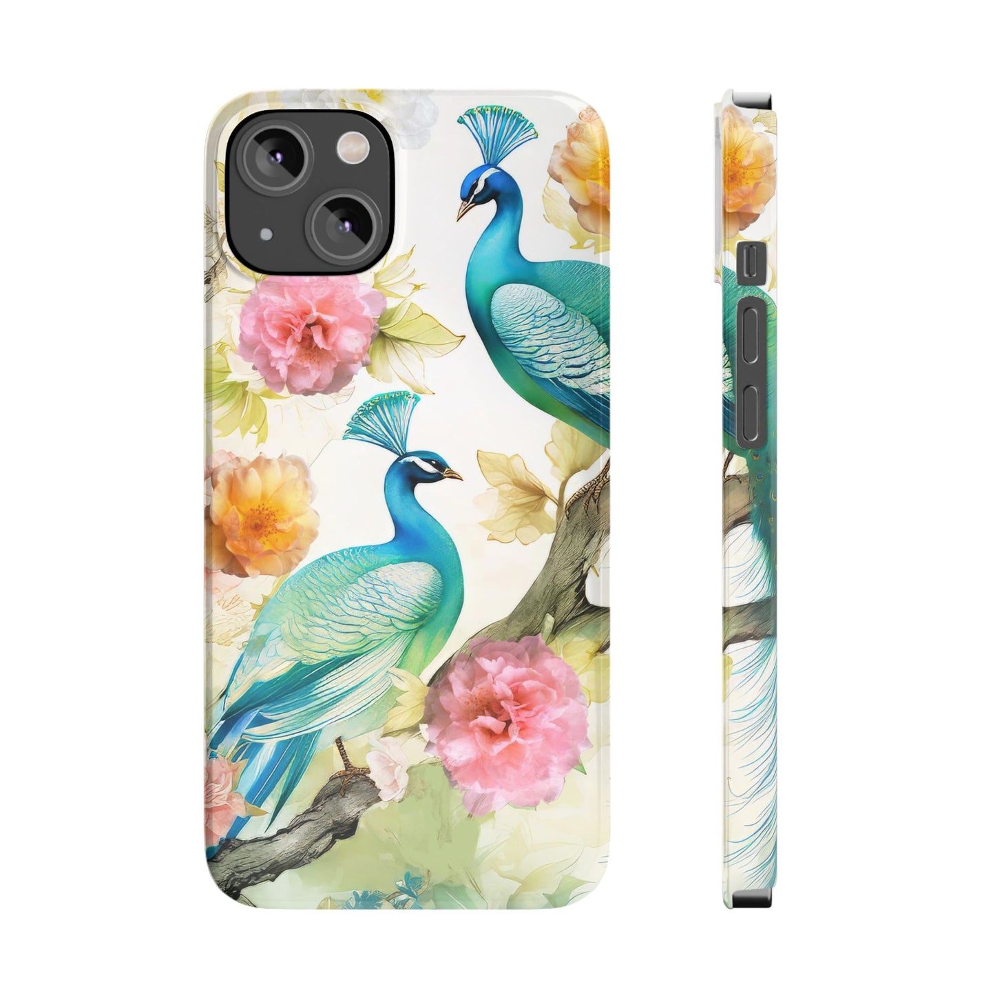 Artistic Peacock - iPhone Case