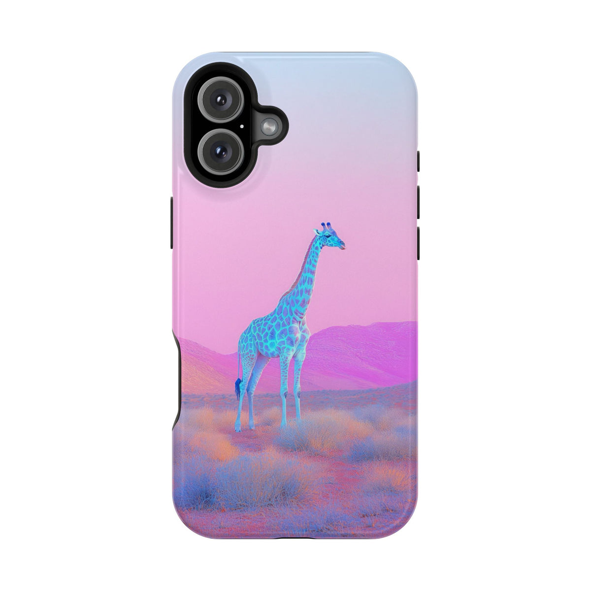 Giraffe Landscape - Magnetic iPhone Case