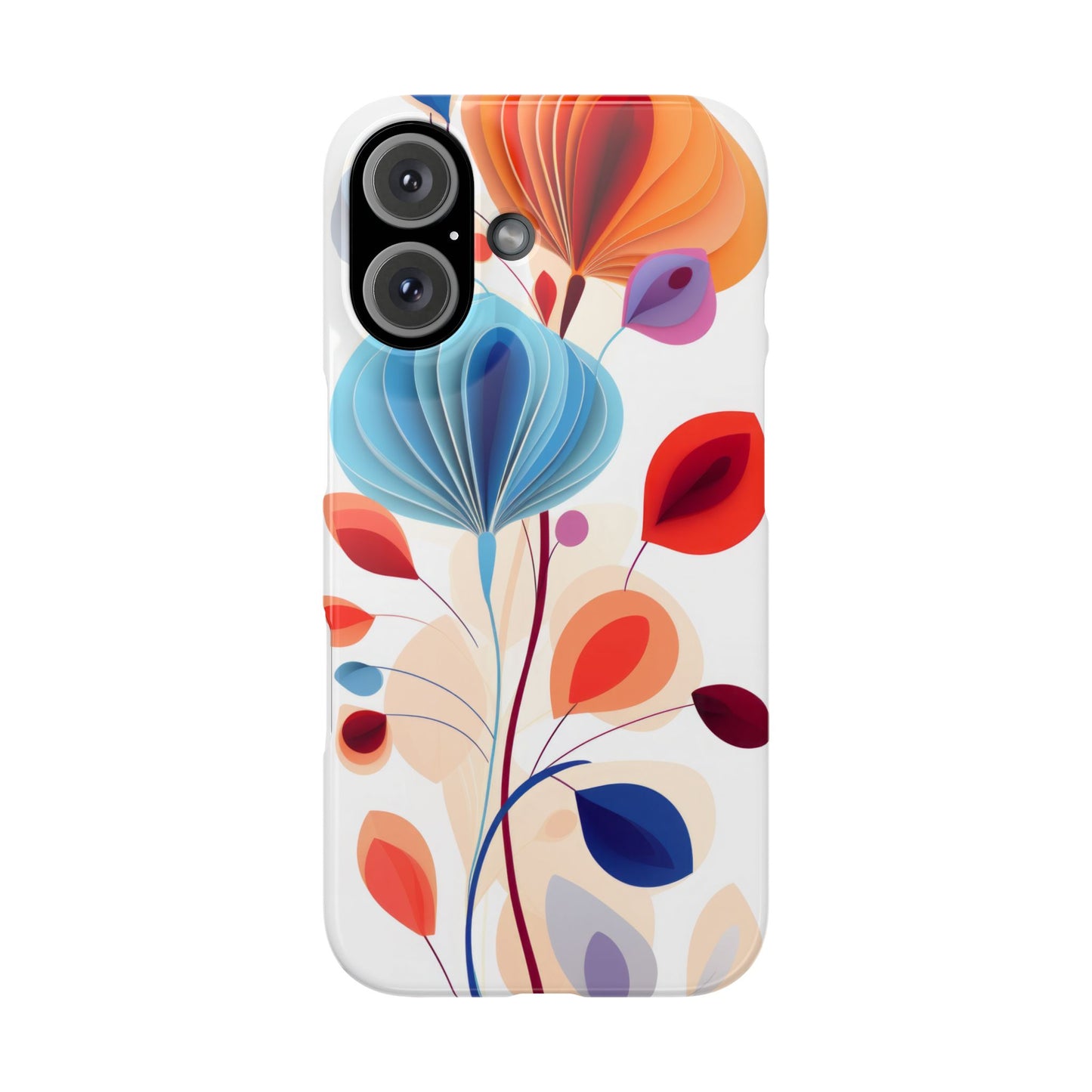 Stylish Floral - iPhone Case