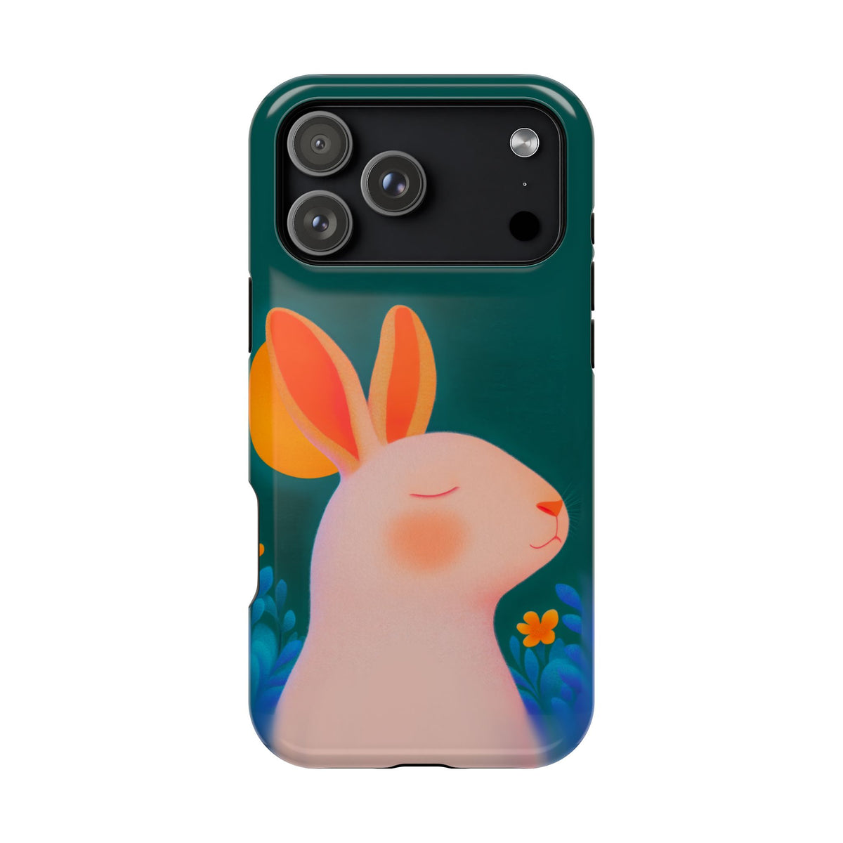 Emerald Bunny - Magnetic iPhone Case