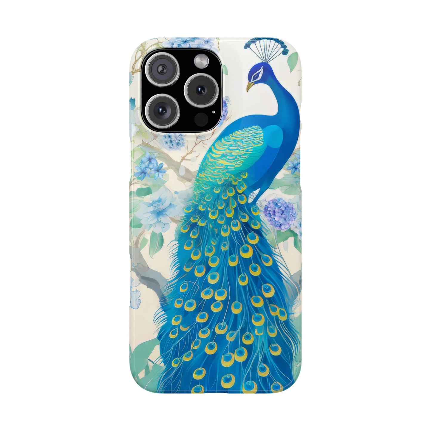 Elegant Peacock - iPhone Case