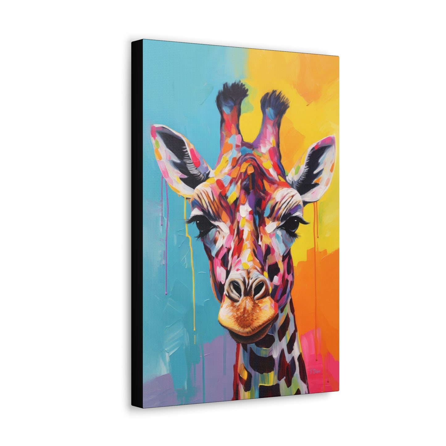 Gentle Giraffe - Canvas Wall Art