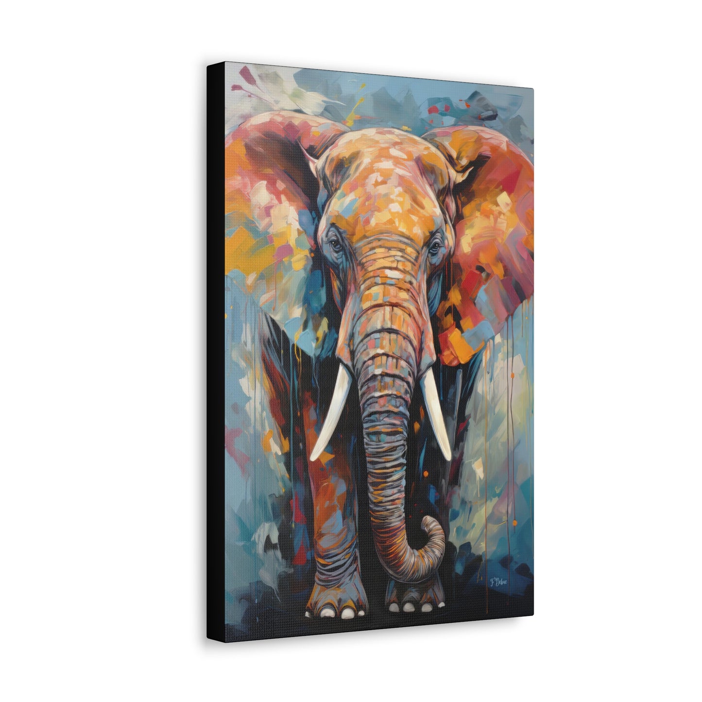 Serenity Elephant - Canvas Wall Art