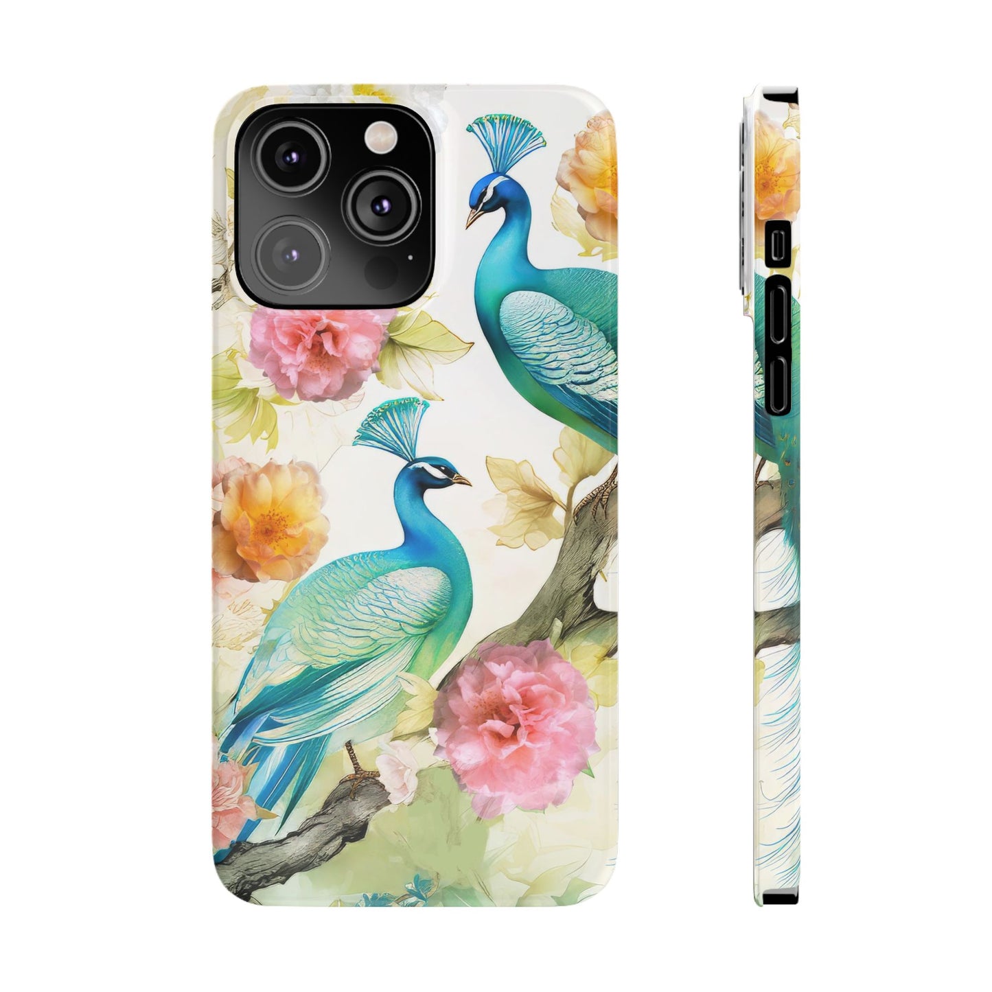 Artistic Peacock - iPhone Case