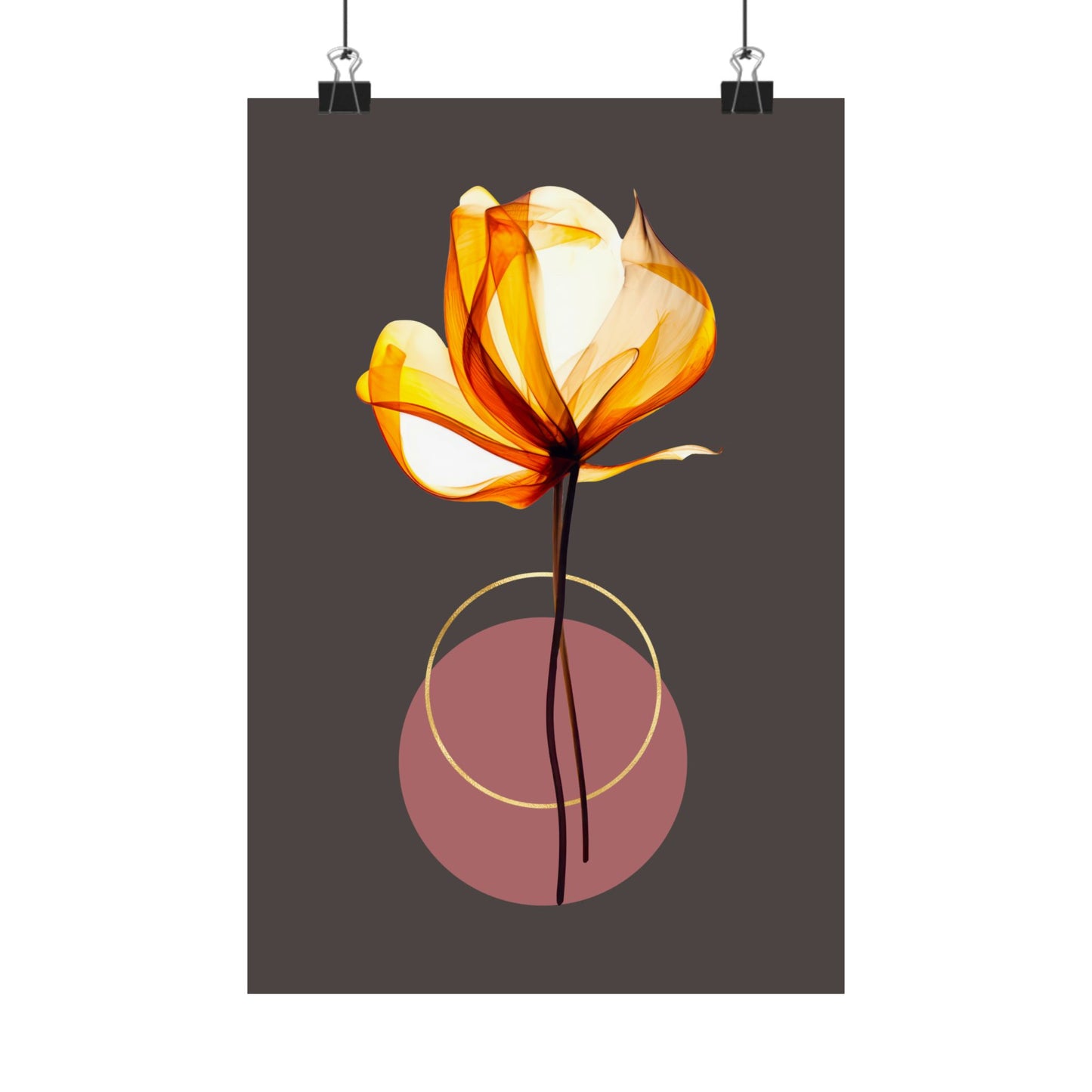 Graceful Bliss – Floral Art Print