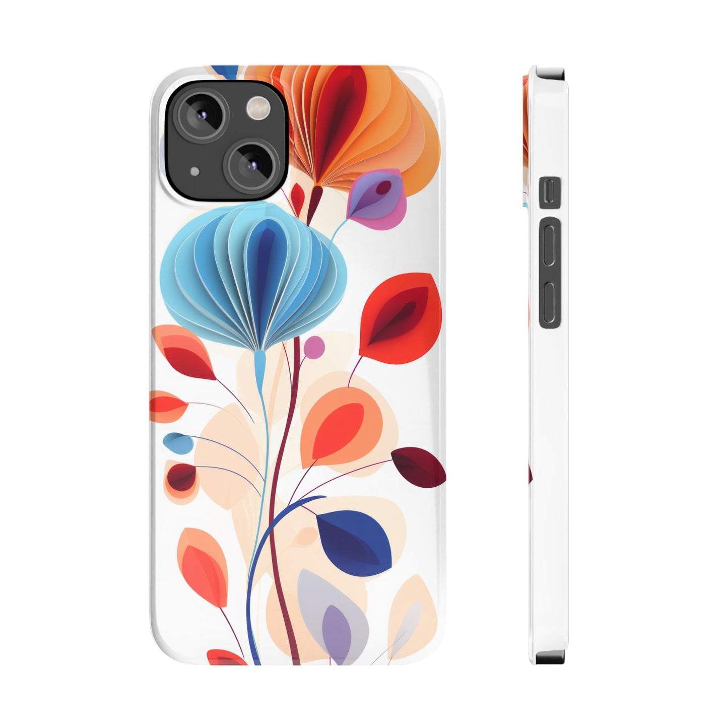 Stylish Floral - iPhone Case