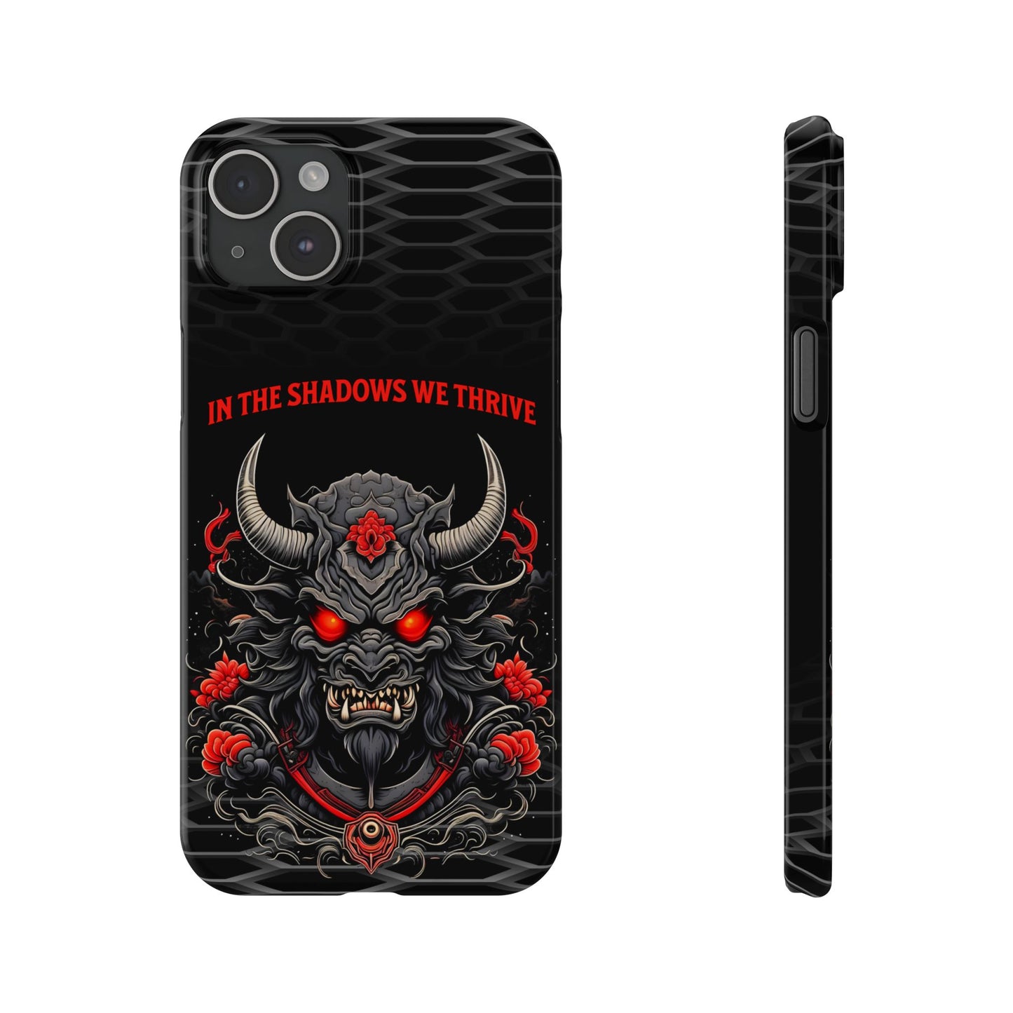 Embrace the Dark - iPhone Case