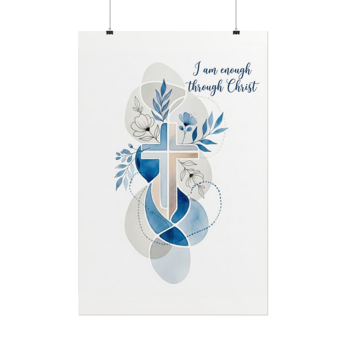 Enough Through Christ - Art Print