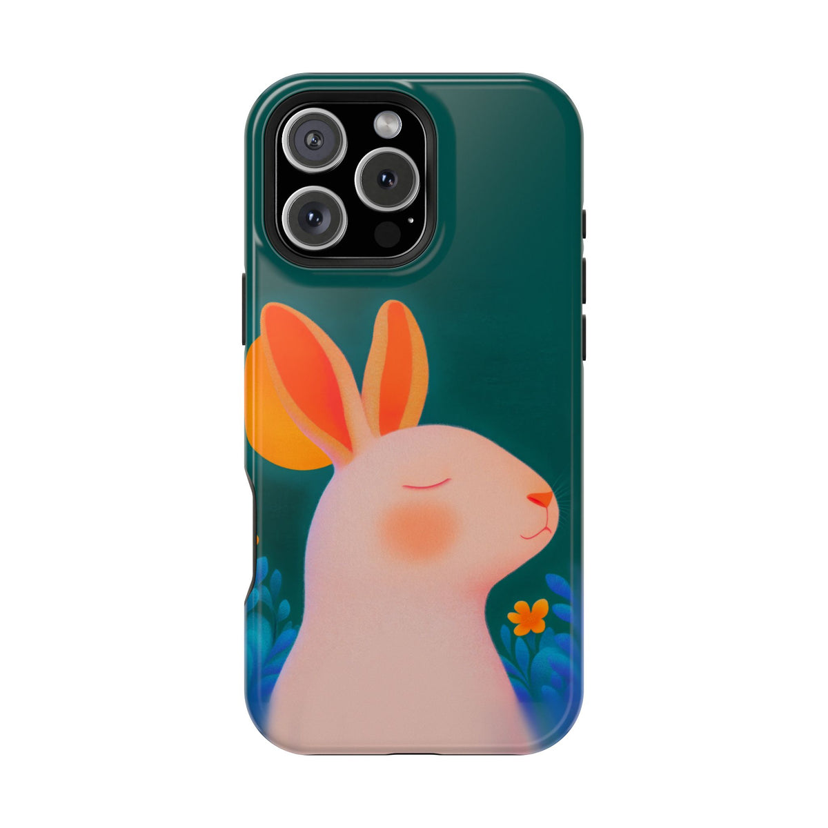 Emerald Bunny - Magnetic iPhone Case