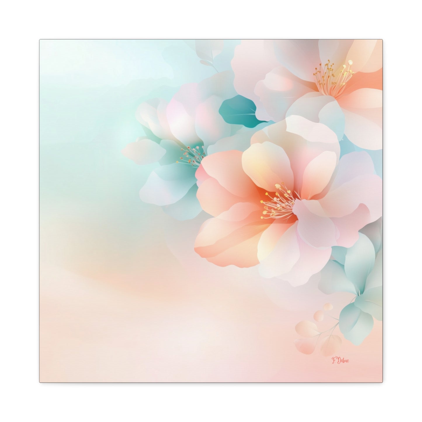 Bloom of Stillness - Canvas Wall Art