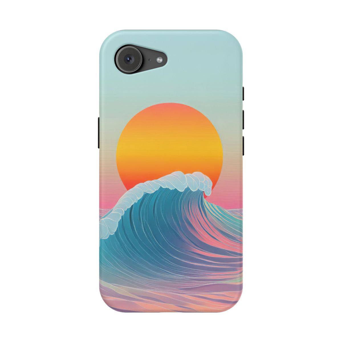 Sunset Wave - Magnetic iPhone Case