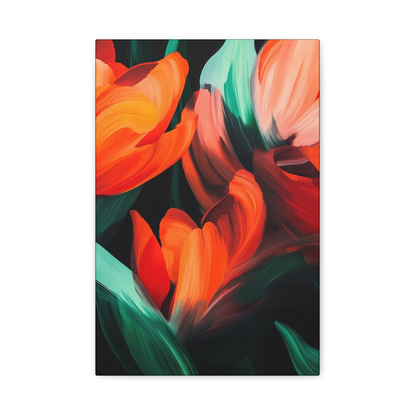 Radiant Petal - Canvas Wall Art