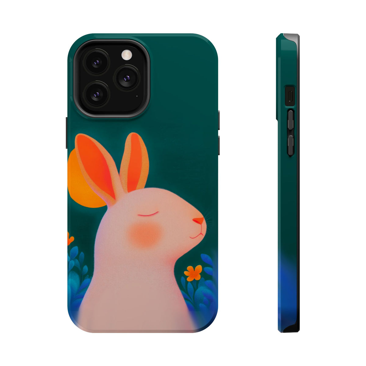 Emerald Bunny - Magnetic iPhone Case