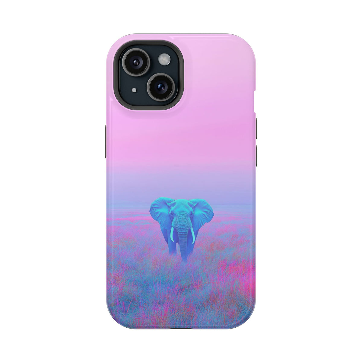 Blue Elephant - Magnetic iPhone Case