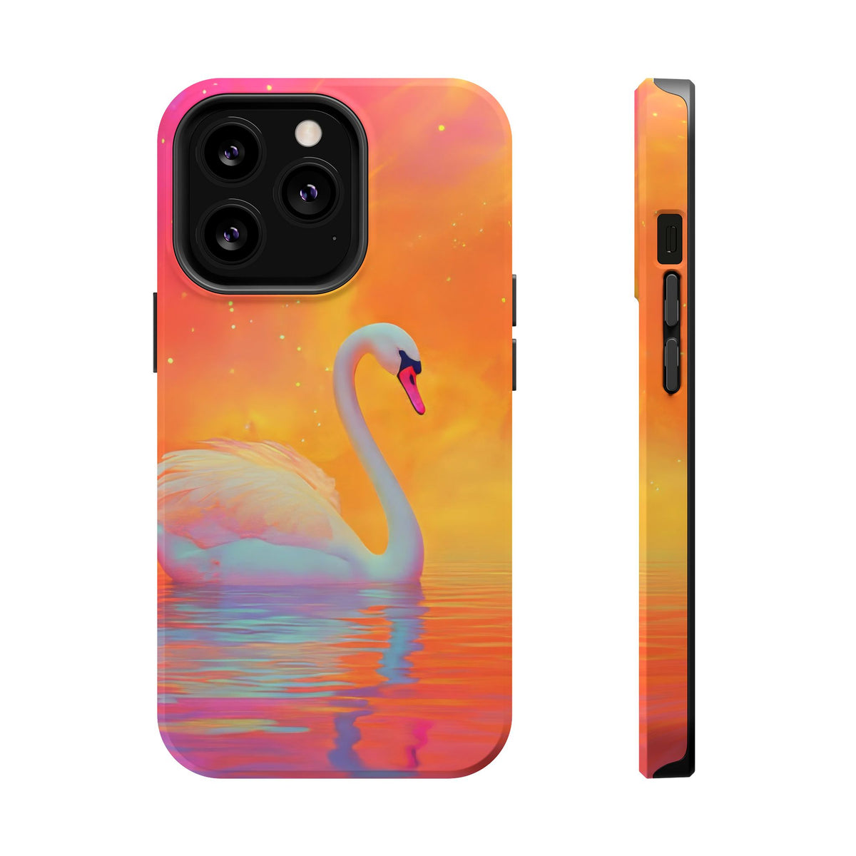 Sunset Swan - Magnetic iPhone Case