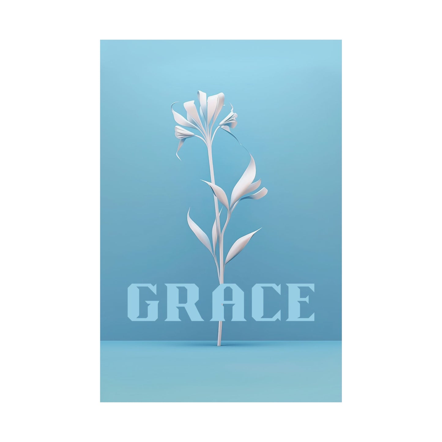 Grace – Floral Art Print