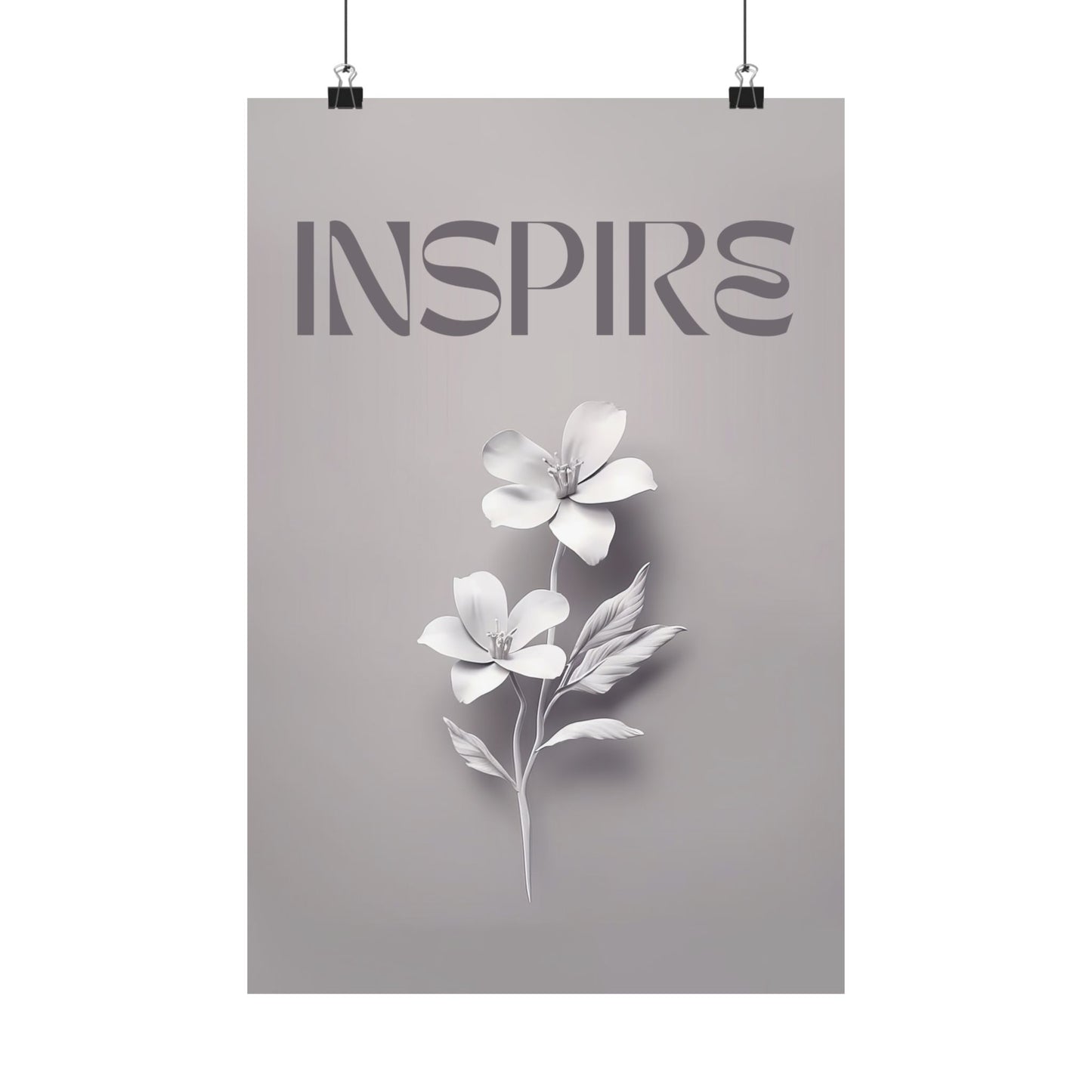 Inspire – Floral Art Print