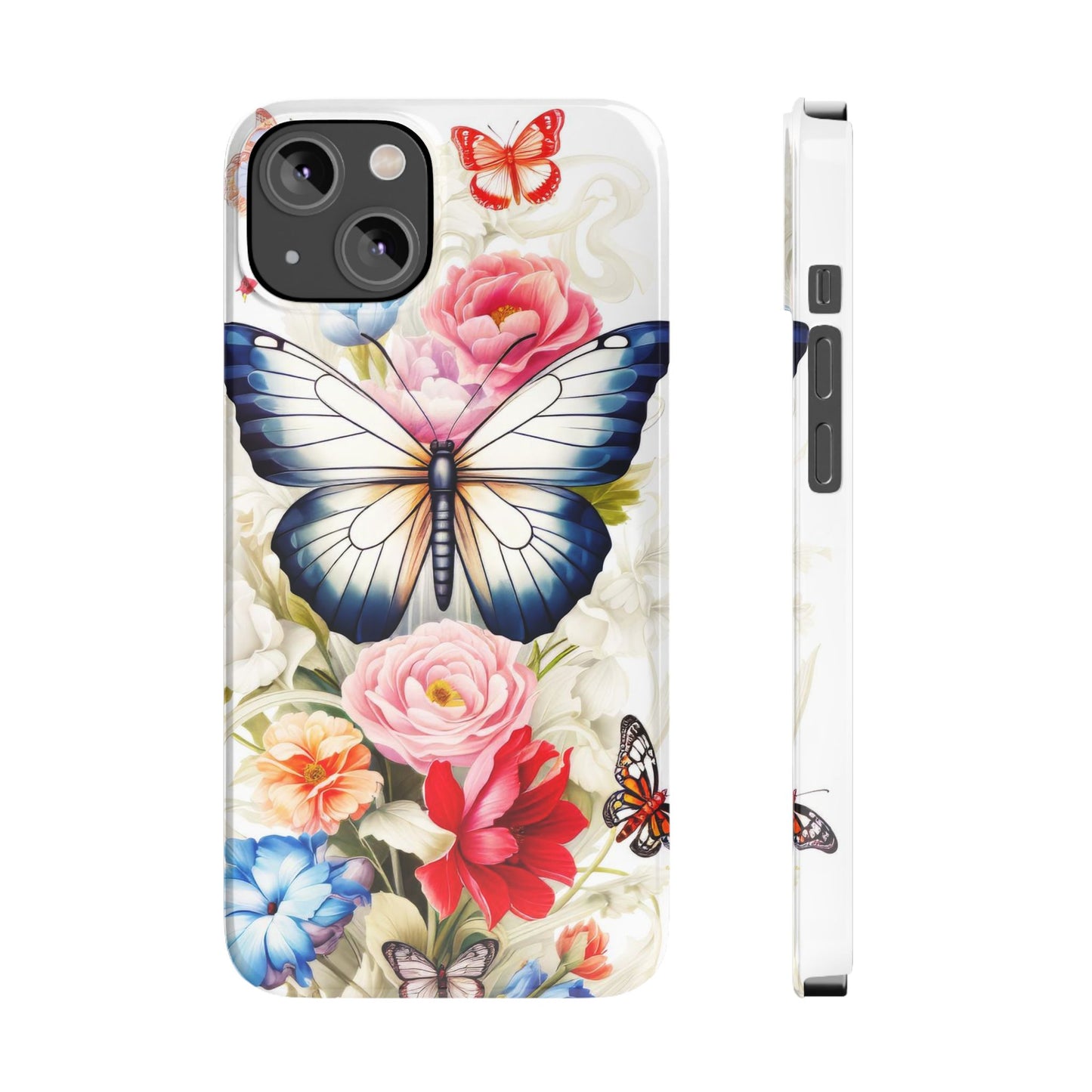 Butterfly Floral - iPhone Case