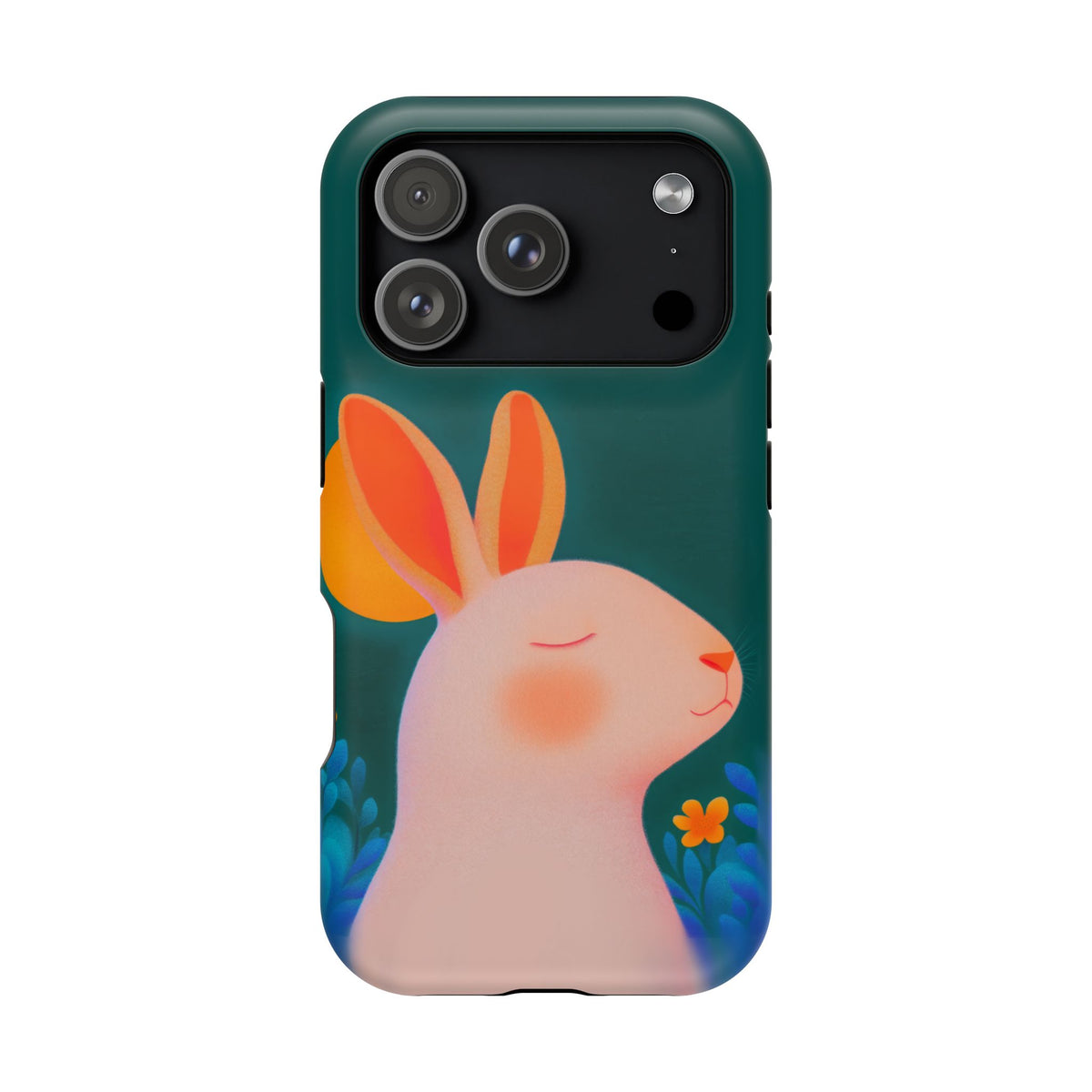 Emerald Bunny - Magnetic iPhone Case