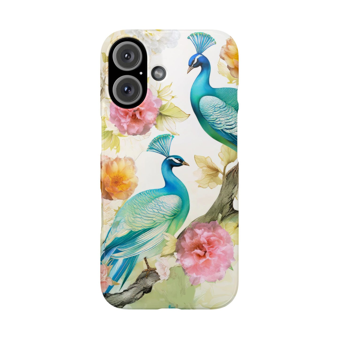 Artistic Peacock - iPhone Case