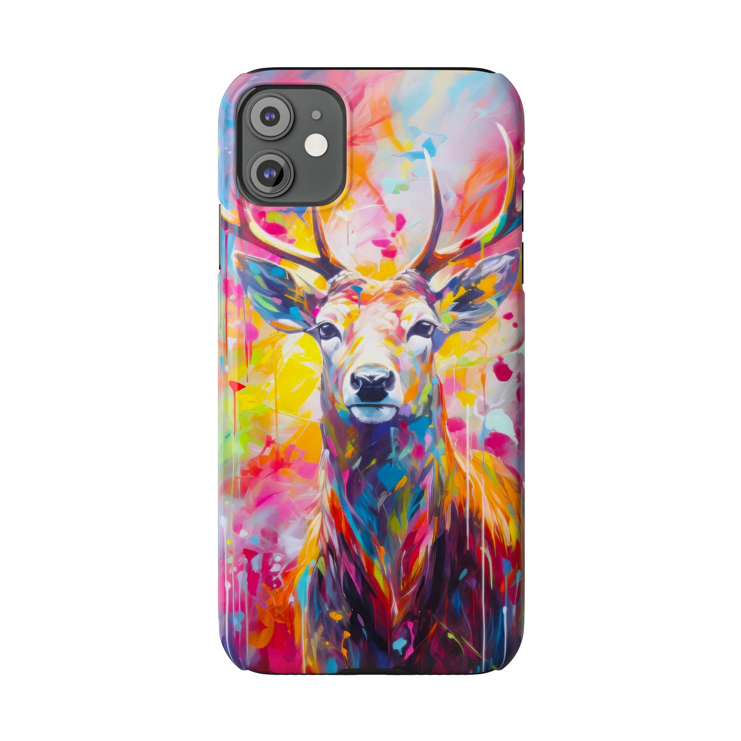 Deer Art iPhone Case