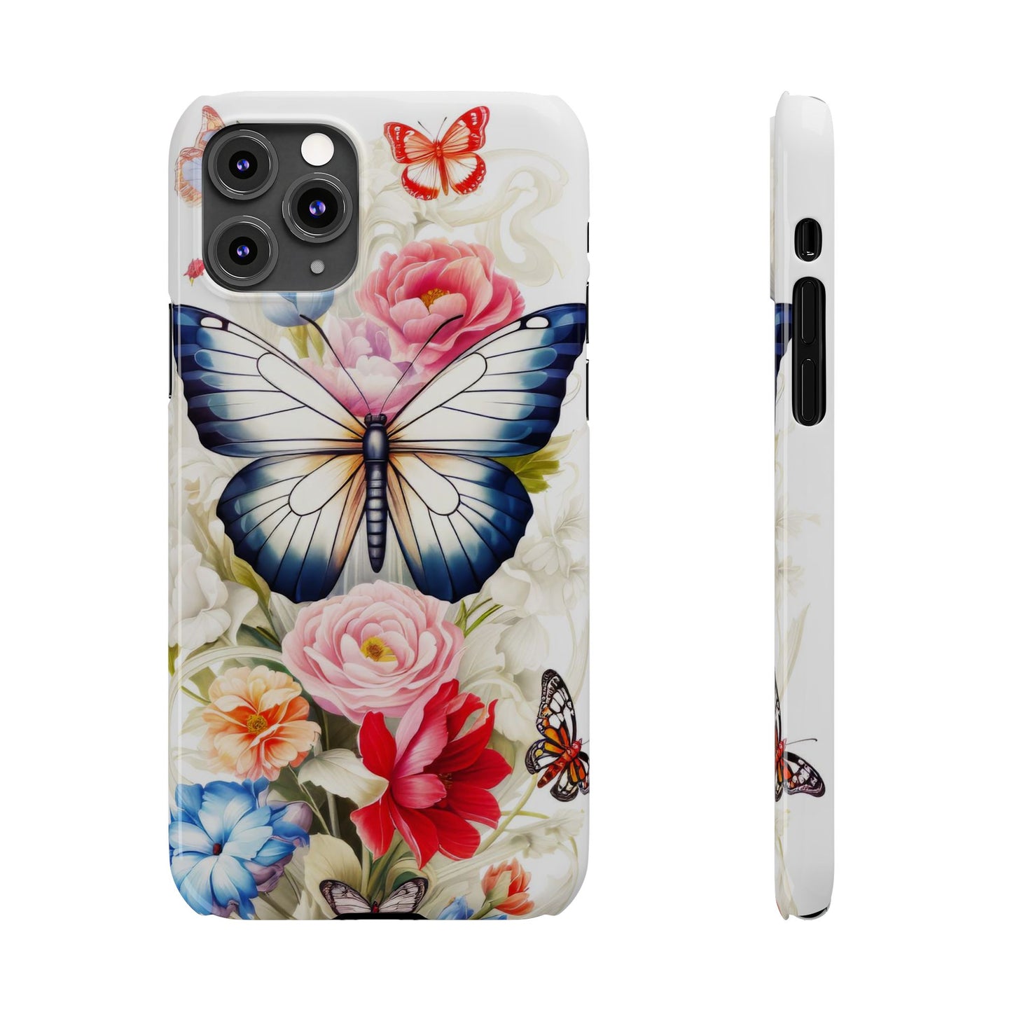Butterfly Floral - iPhone Case
