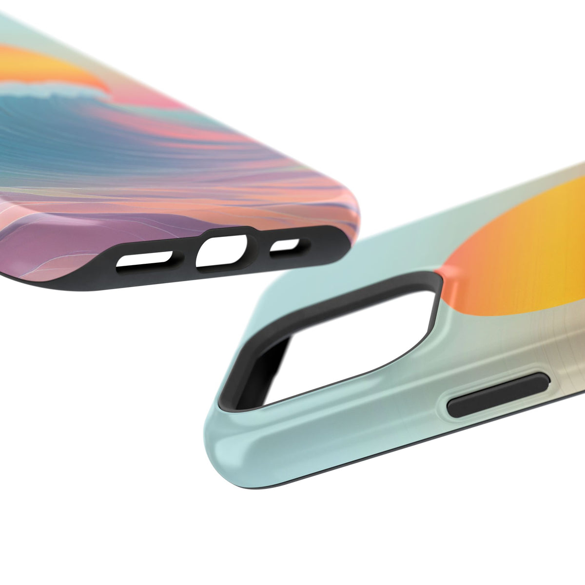 Sunset Wave - Magnetic iPhone Case