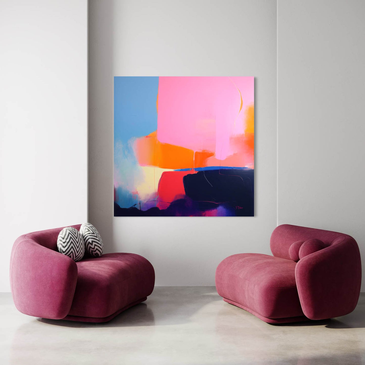 Urban Echo – Contemporary Abstract Art