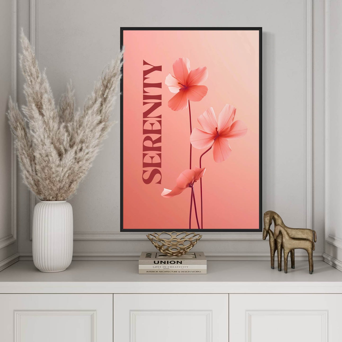 Serenity – Floral Art Print