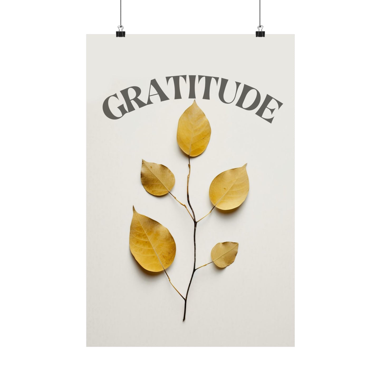 Gratitude – Botanical Art Print