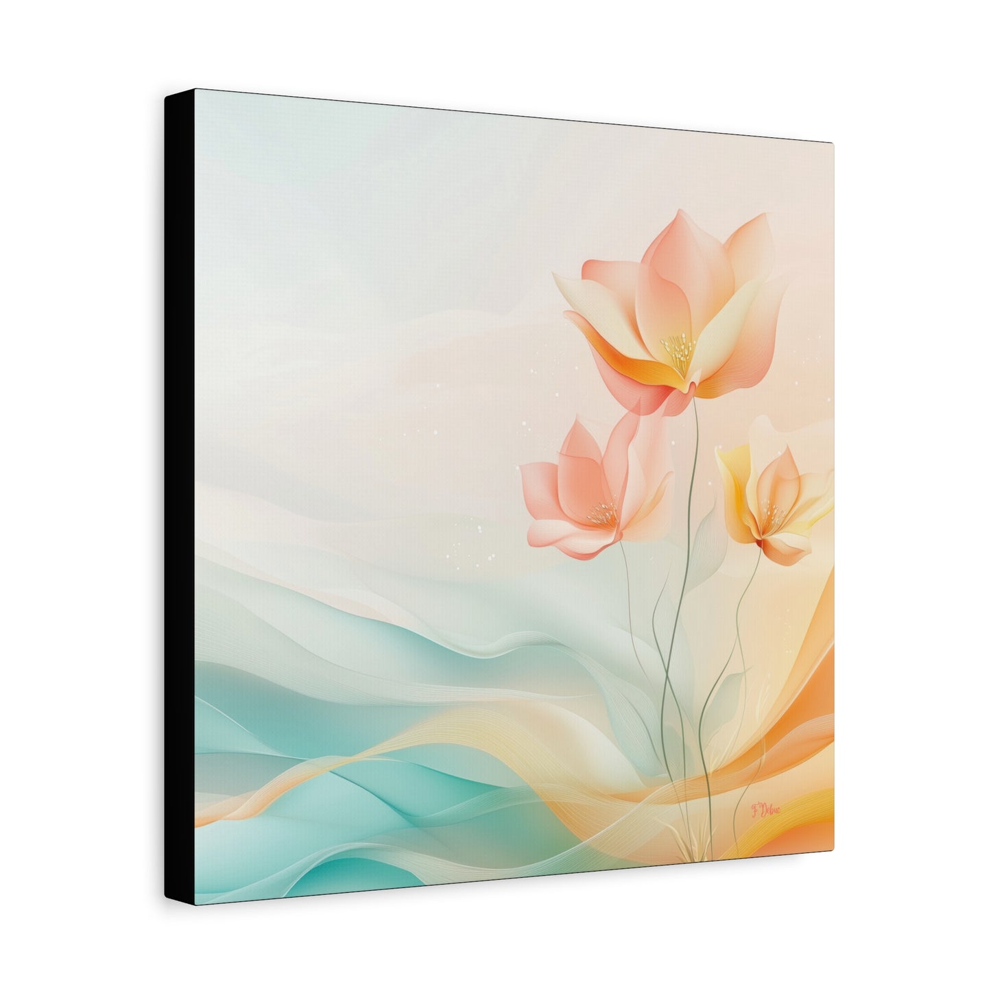 Petal Whisper - Canvas Wall Art