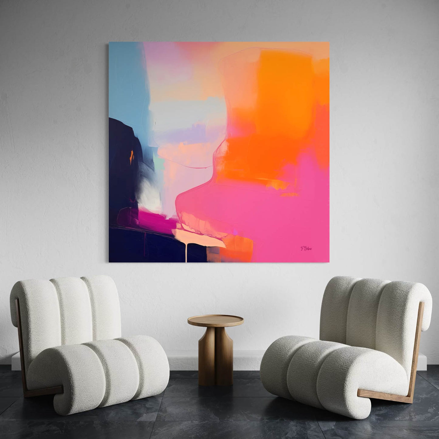 Color Surge – Expressionist Canvas Art