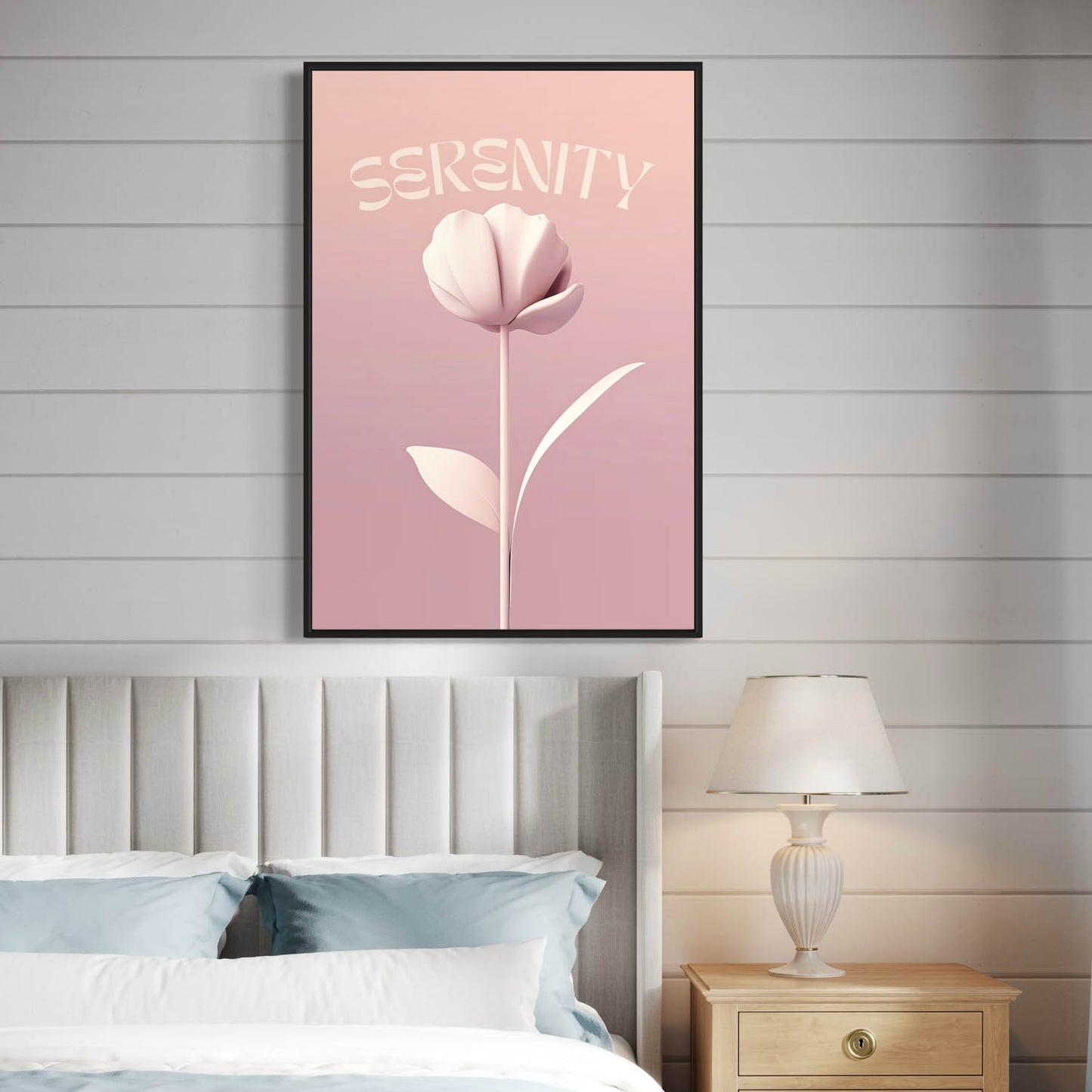 Pure Serenity – Floral Art Print