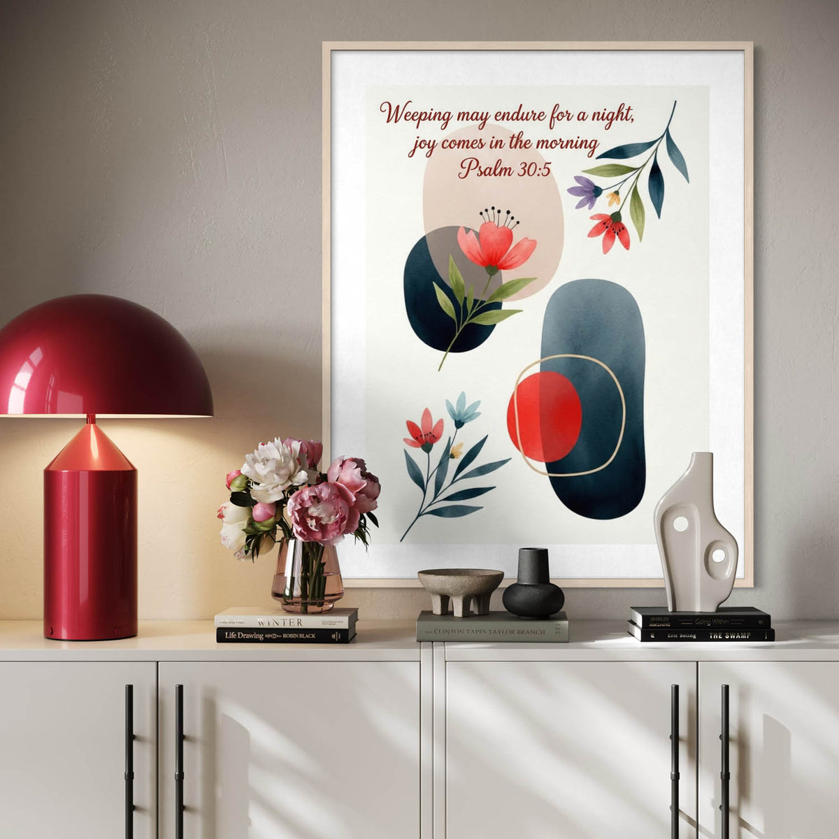Joy Comes in The Morning - Art Print