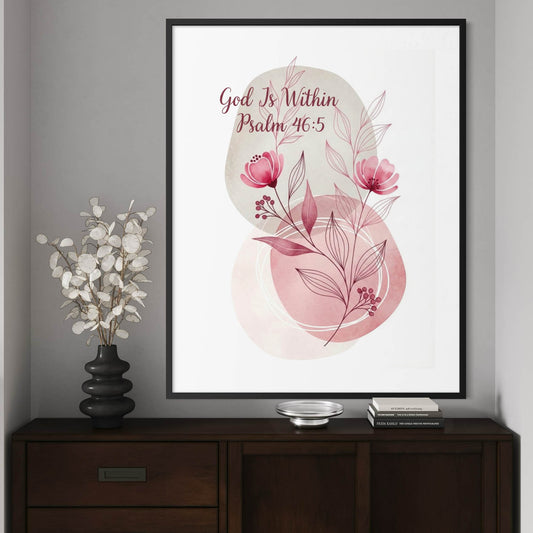 God is Within - Art Print