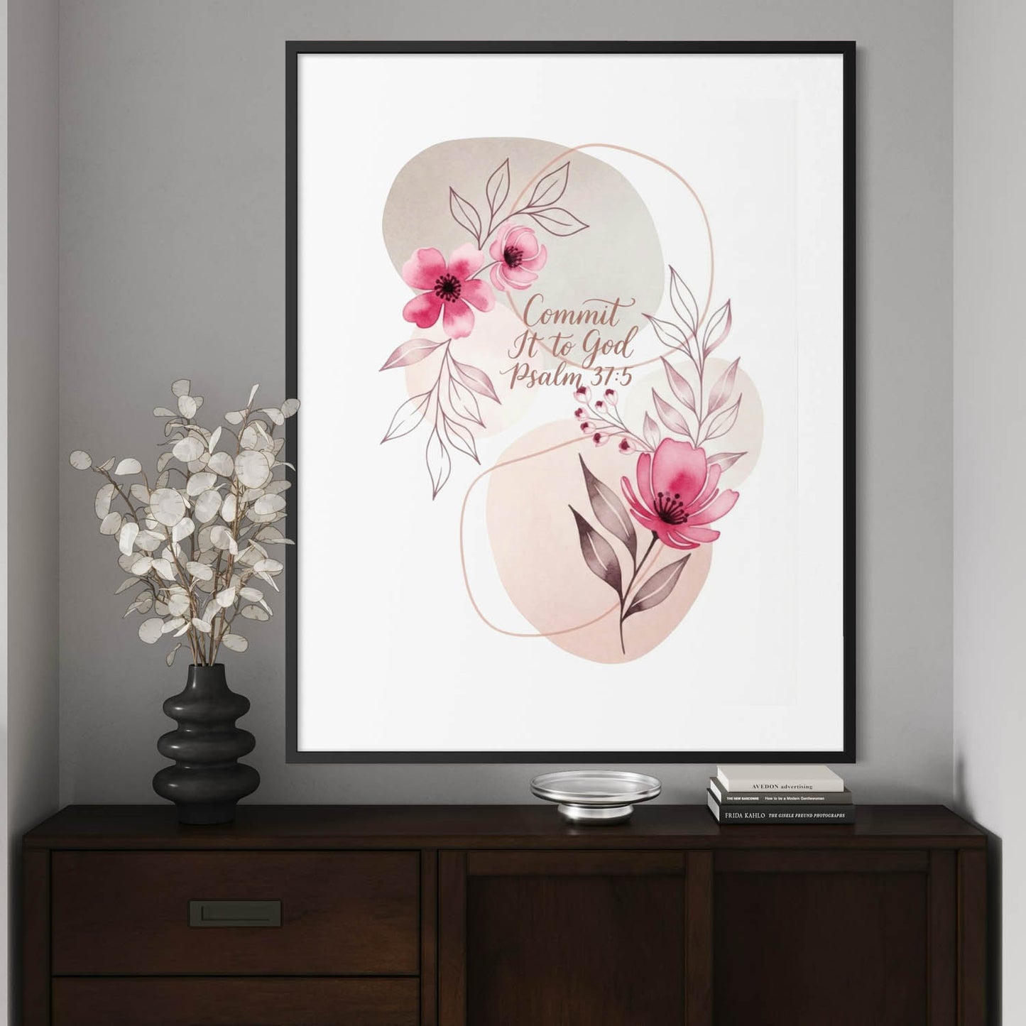 Commit It to God - Christian Art Print